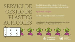 Cartell recollida plàstics 2023